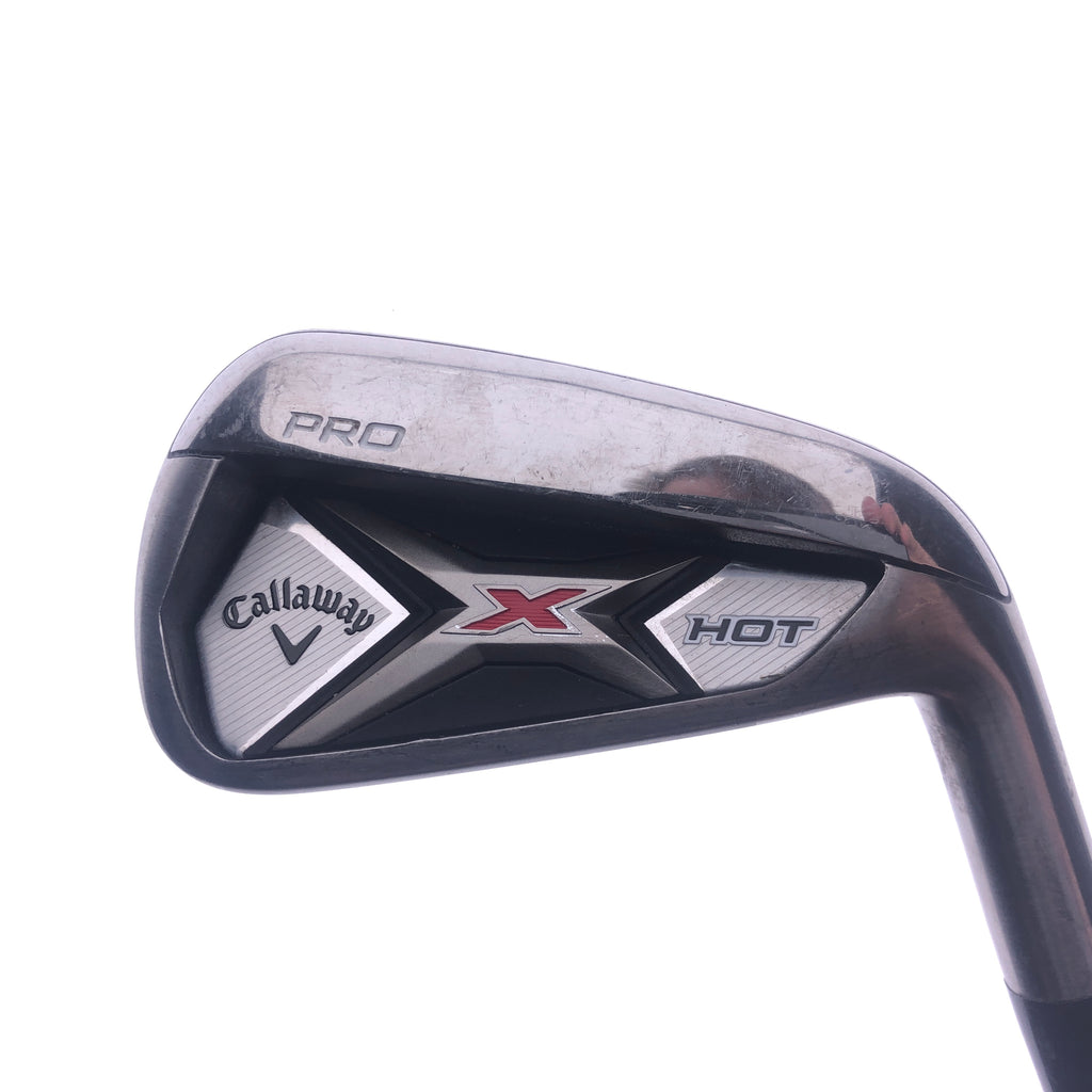 Used Callaway X Hot Pro 2013 6 Iron / 27 Degrees / Regular Flex - Replay Golf 