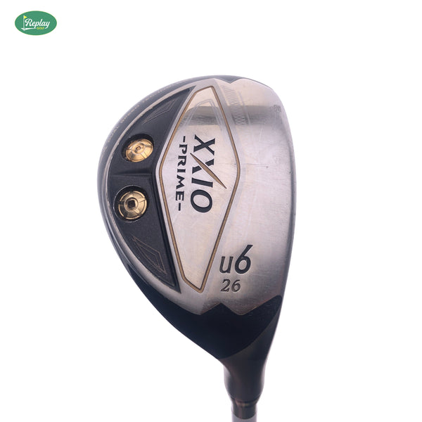 XXIO Prime 6 Hybrid / 26 Degrees / XXIO 48g SR Soft Regular Flex - Replay Golf 