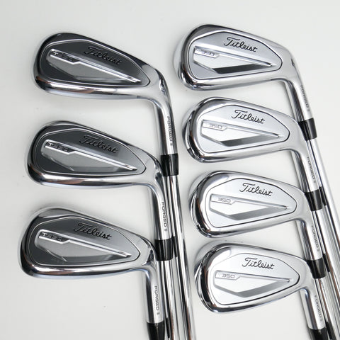 Used Titleist T350 Iron Set / 5 - PW + 48 / Regular Flex - Replay Golf 