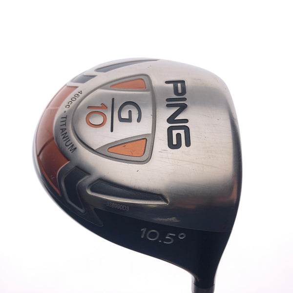 Used Ping G10 Driver / 10.5 Degrees / Stiff Flex - Replay Golf 