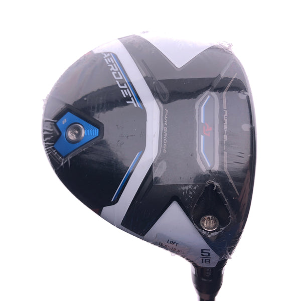 NEW Cobra AeroJet 5 Fairway Wood / 18 Degrees / Stiff Flex - Replay Golf 