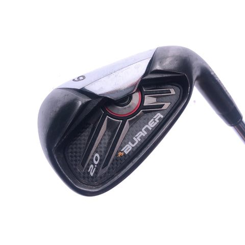 Used TaylorMade Burner 2009 9 Iron / 41.0 Degrees / Stiff Flex - Replay Golf 