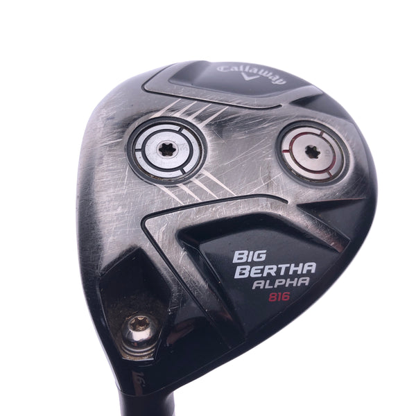 Used Callaway Big Bertha Alpha 816 3 Fairway / 16 Degrees / Stiff / Left-Handed - Replay Golf 
