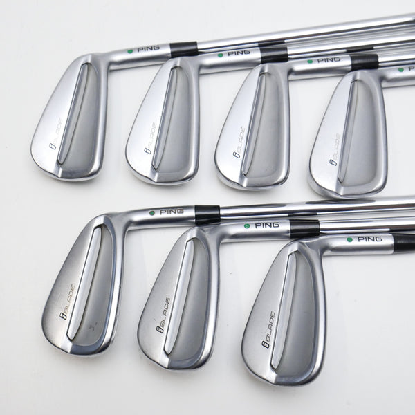 Used Ping iBlade Iron Set / 4 - PW / X-Stiff Flex - Replay Golf 
