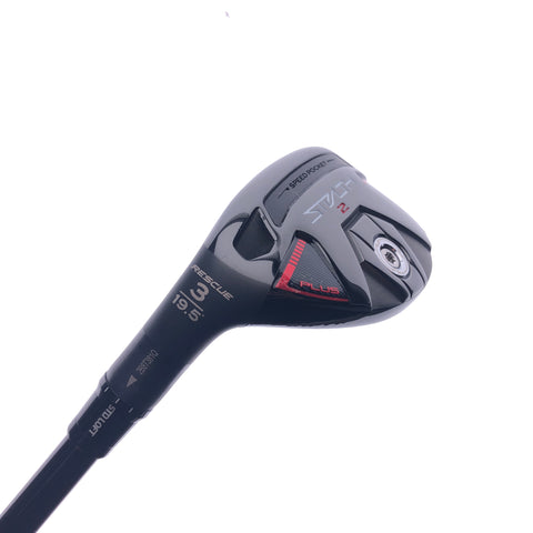 Used TaylorMade Stealth 2 Plus 3 Hybrid / 19.5 Degree / Stiff Flex / Left-Handed - Replay Golf 