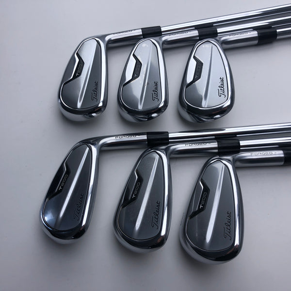 Used Titleist T200 2021 Iron Set / 6 - PW + 48 / Stiff Flex - Replay Golf 