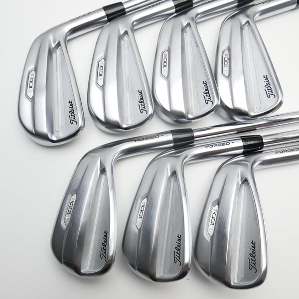 Used Titleist T100S 2021 Iron Set / 4 - PW / Regular Flex - Replay Golf 