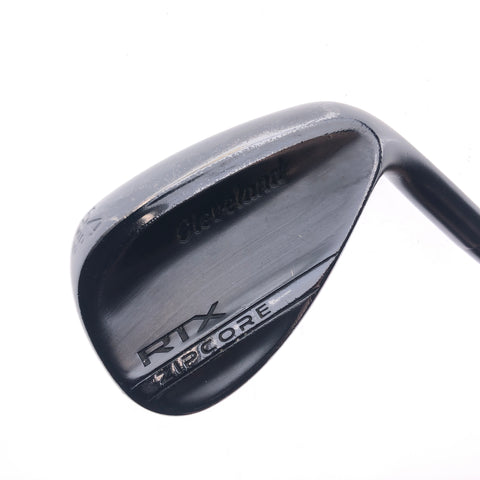 Used Cleveland RTX ZipCore Black Satin Sand Wedge / 54.0 Degrees / Wedge Flex - Replay Golf 