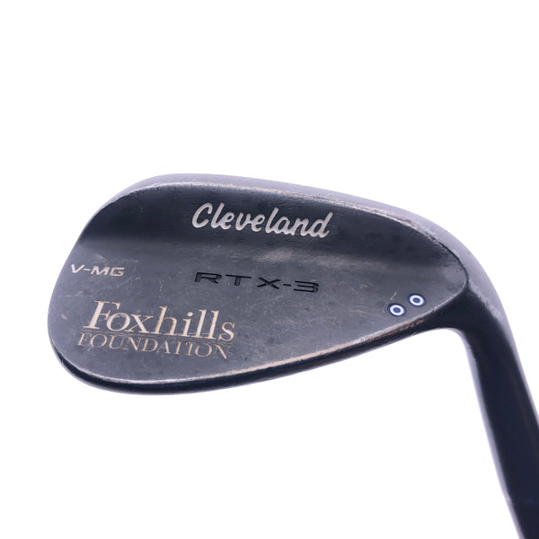 Used Cleveland RTX-3 Black Satin Lob Wedge / 60.0 Degrees / Ladies Flex - Replay Golf 