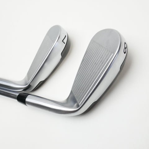 Used PXG 0311 T GEN5 Iron Set / 7 - PW / Stiff Flex / Left-Handed - Replay Golf 