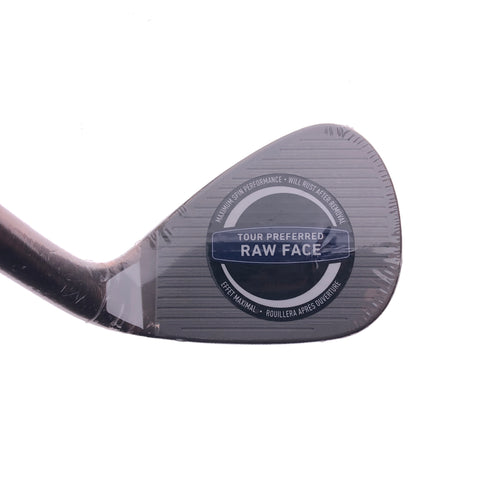 NEW TaylorMade MG Hi-Toe 3 RAW Lob Wedge / 60 Degree / Stiff Flex / Left-Handed - Replay Golf 