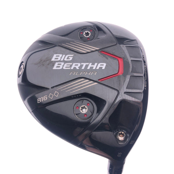 Used Callaway Big Bertha Alpha 816 DBD Driver / 9.0 Degrees / X-Stiff Flex - Replay Golf 