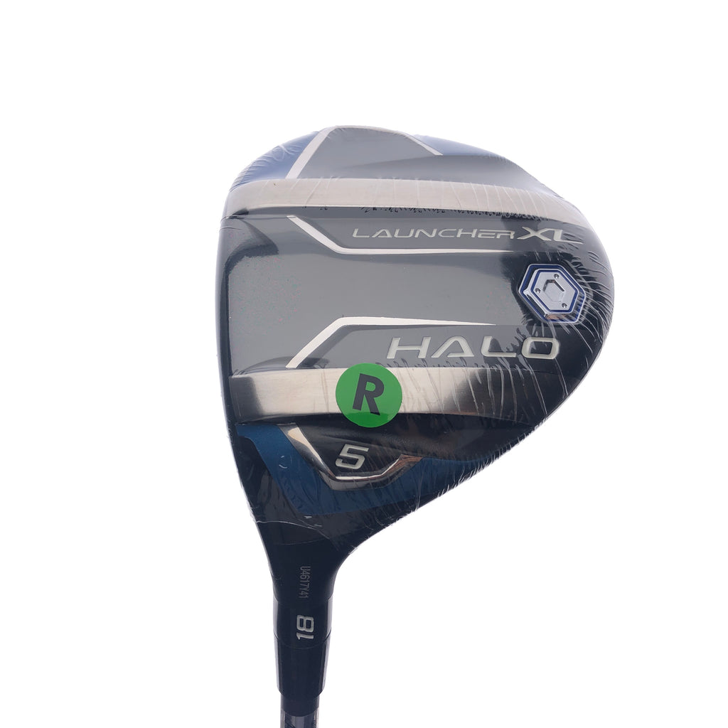 NEW Cleveland Launcher XL Halo 2022 5 Wood / 18 Degree / Reg Flex / Left-Handed - Replay Golf 
