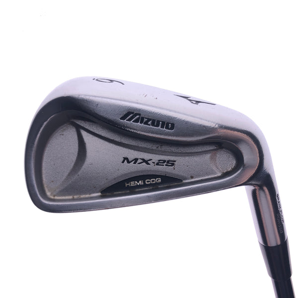 Used Mizuno MX-25 6 Iron / 30.0 Degrees / Regular Flex - Replay Golf 