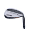 Used Mizuno T20 Satin Chrome Lob Wedge / 58.0 Degrees / Stiff Flex - Replay Golf 