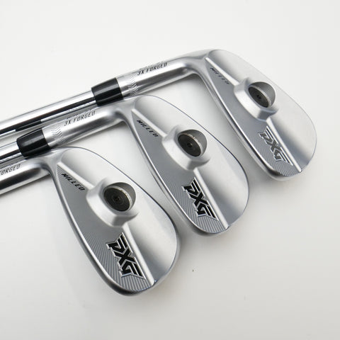 Used PXG 0317 ST 3 X Forged Iron Set / 5 - PW + GW / Stiff Flex / Left-Handed - Replay Golf 