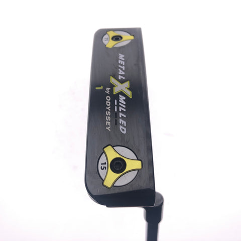 Used Odyssey Metal X Milled #1 Putter / 34.0 Inches - Replay Golf 