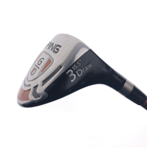 Used Ping G10 Draw 3 Fairway Wood / 15.5 Degrees / Regular Flex - Replay Golf 