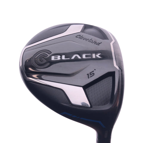Used Cleveland CG Black 2015 3 Fairway Wood / 15 Degrees / Lite Flex - Replay Golf 