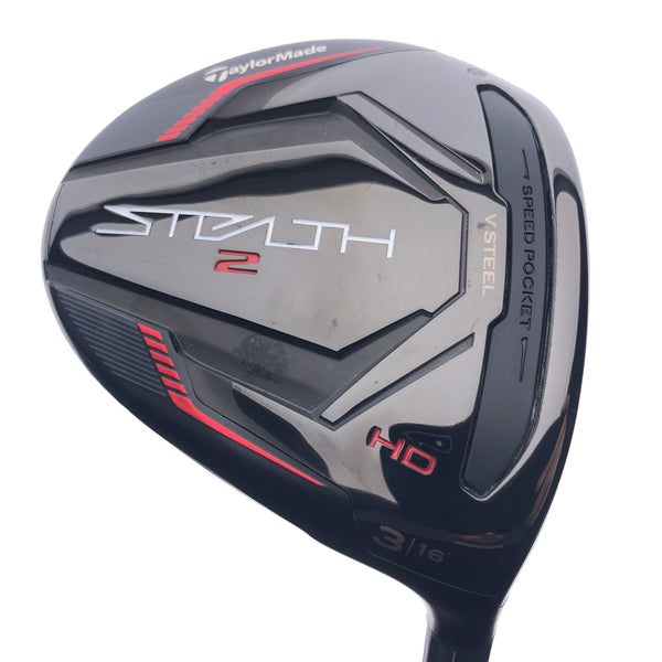 Used TaylorMade Stealth 2 HD 3 Fairway Wood / 16 Degrees / A Flex