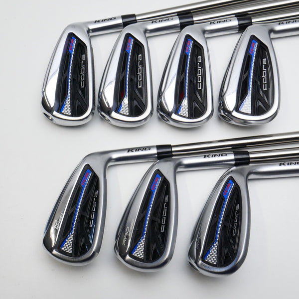 Used Cobra RAD Speed One Length Iron Set / 5 - SW / Regular Flex