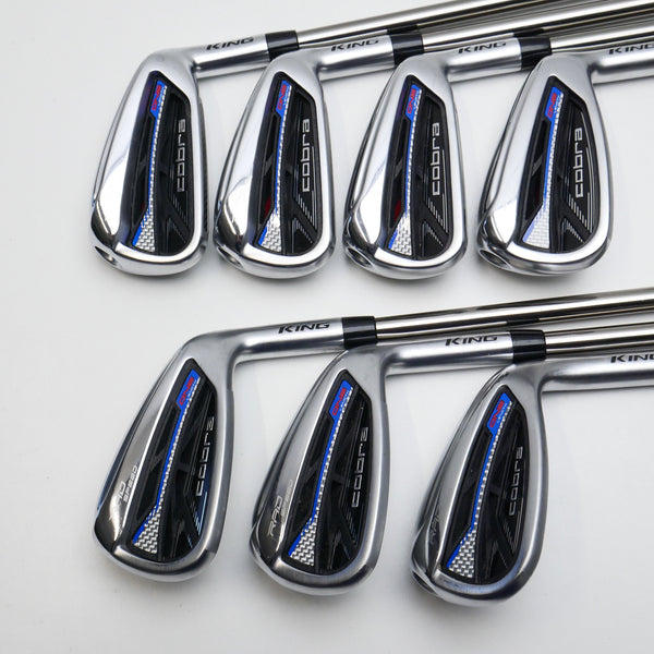 Used Cobra RAD Speed One Length Iron Set / 5 - SW / Regular Flex - Replay Golf 