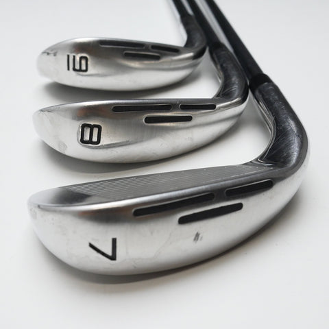 Used Wilson DYNAPWR Iron Set / 7 - SW / Uniflex - Replay Golf 