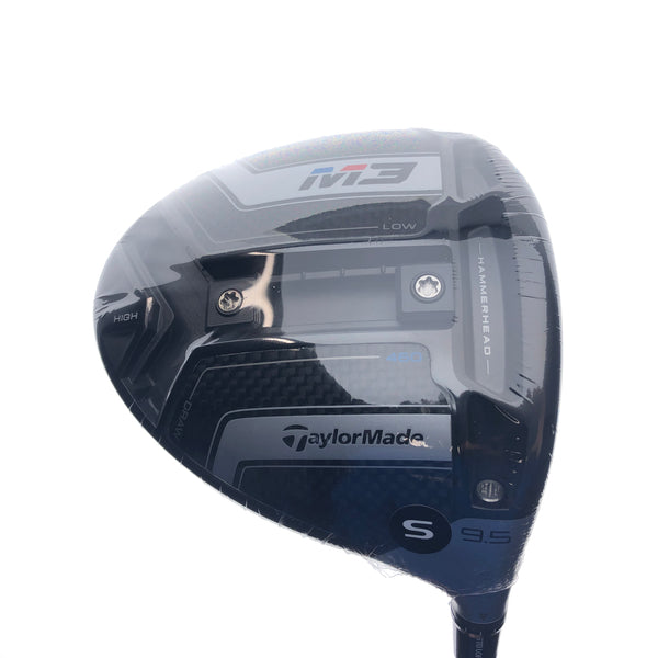 NEW TaylorMade M3 Driver / 9.5 Degrees / Tensei White Stiff Flex - Replay Golf 