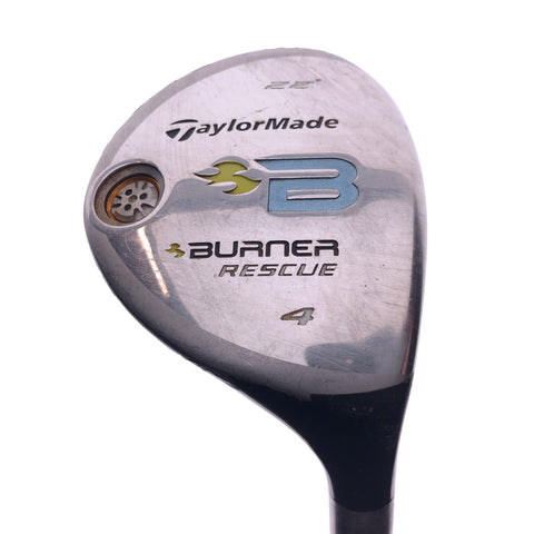 Used TaylorMade Burner Rescue 2008 4 Hybrid / 22 Degrees / Ladies Flex - Replay Golf 