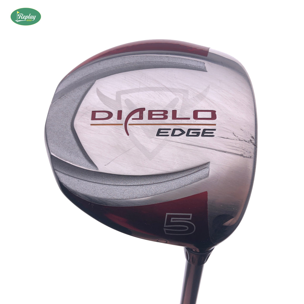 Used Callaway Diablo Edge 5 Fairway Wood / 18 Degrees / Callaway 50g Ladies Flex - Replay Golf 
