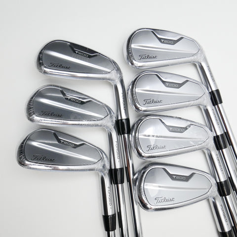 NEW Titleist T200 2021 Iron Set / 5 - PW + GW / Stiff Flex