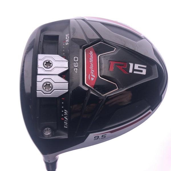 Used TaylorMade R15 Driver / 9.5 Degrees / Regular Flex / Left-Handed - Replay Golf 