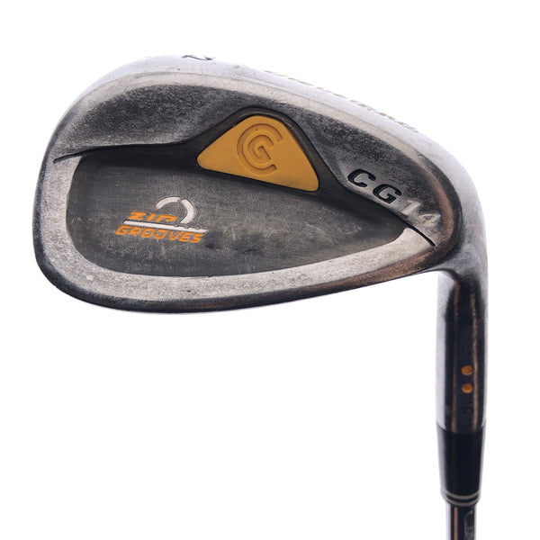 Used Cleveland CG14 Gunmetal Gap Wedge / 52.0 Degrees / Wedge Flex - Replay Golf 
