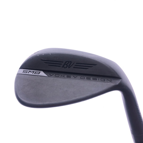 Used Titleist Vokey SM8 Jet Black Sand Wedge / 54.0 Degrees / Wedge Flex - Replay Golf 