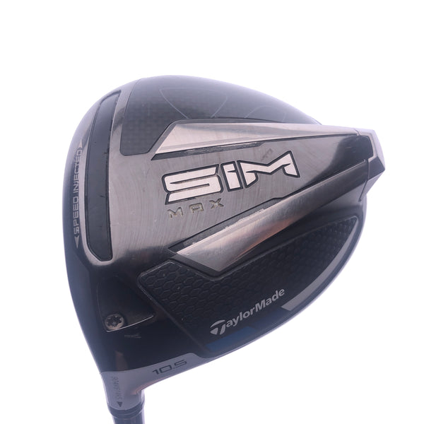 Used TaylorMade SIM Max Driver / 10.5 Degrees / X-Stiff Flex