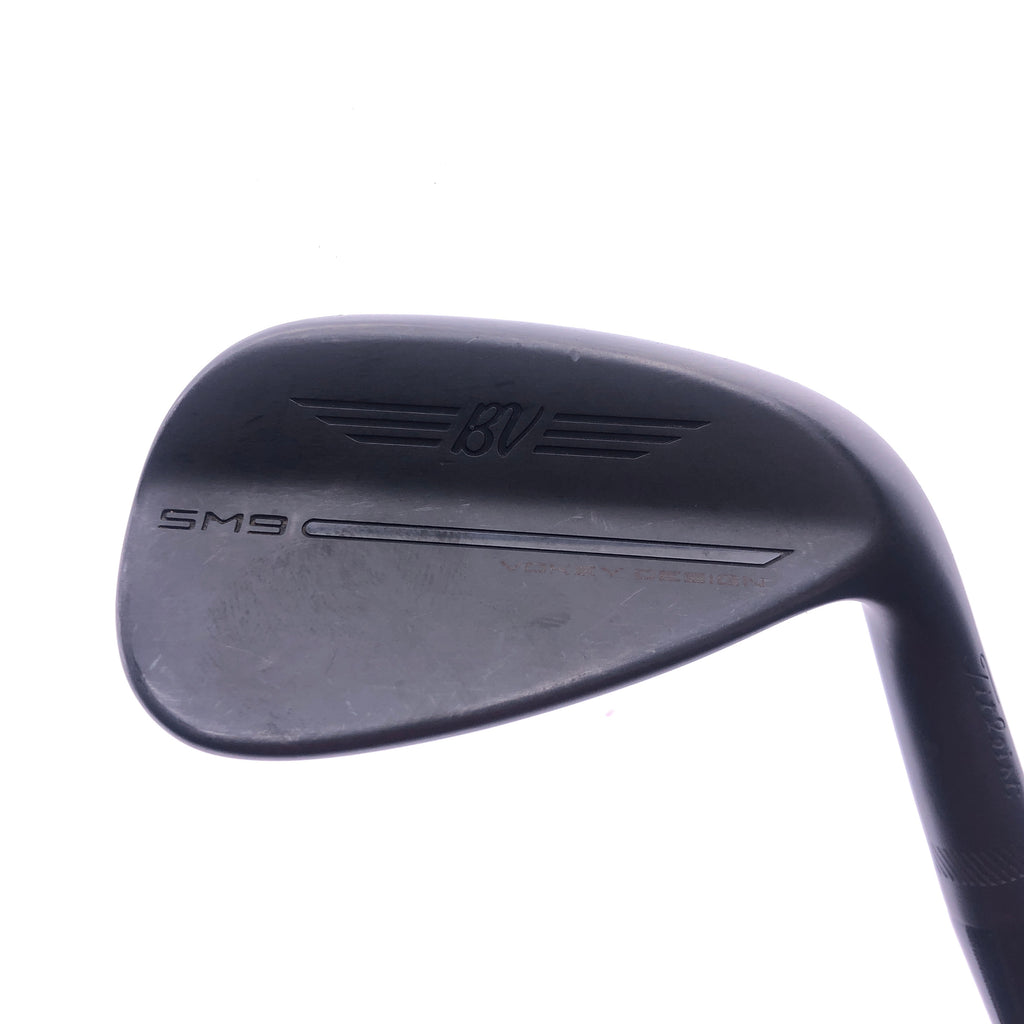 Used Titleist SM9 Jet Black Pitching Wedge / 48.0 Degrees / Wedge Flex