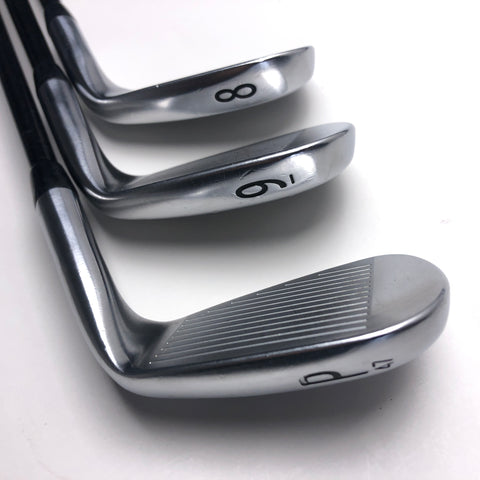 Used Titleist 620 CB Iron Set / 5 - PW / Stiff Flex / Left-Handed - Replay Golf 