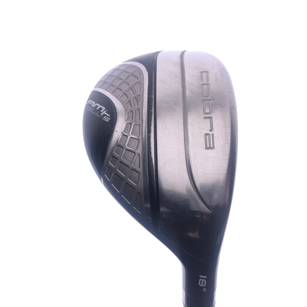 Used Cobra AMP Cell-S Black 3 Hybrid / 18 Degrees / Regular Flex - Replay Golf 