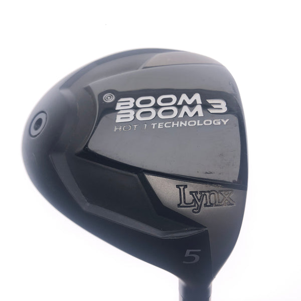 Used Lynx Boom Boom 3 5 Fairway Wood / 18 Degrees / Regular Flex - Replay Golf 