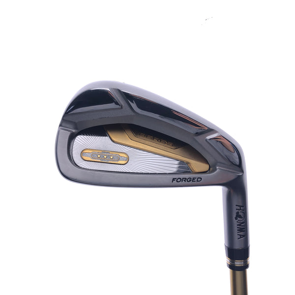 Used Honma Beres Forged 3 Star 7 Iron / 27.0 Degrees / Regular Flex - Replay Golf 