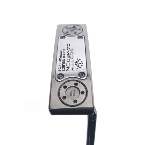 Used Scotty Cameron Super Select Newport 2.5 Plus Putter / 32.0 Inches - Replay Golf 