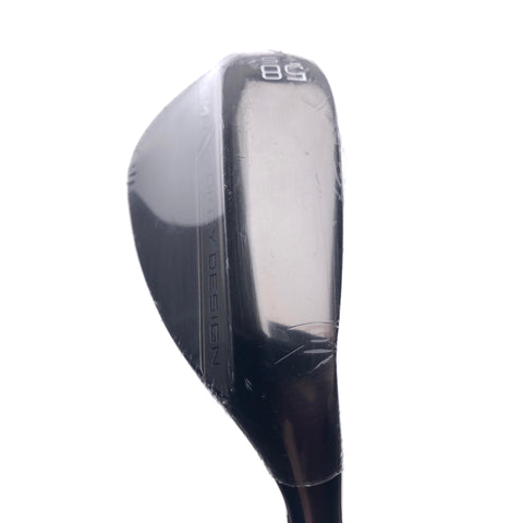 NEW Titleist Vokey SM8 Brushed Steel Lob Wedge / 58.0 Degrees / Wedge Flex - Replay Golf 