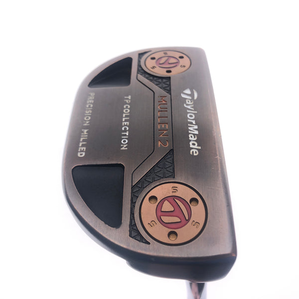 Used TaylorMade TP Black Copper Mullen 2 Putter / 34.0 Inches - Replay Golf 