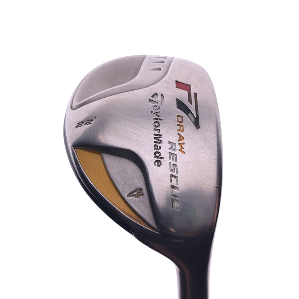 Used TaylorMade R7 Draw 4 Hybrid / 22 Degrees / Regular Flex - Replay Golf 