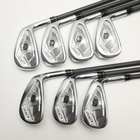 Used Wilson C300 Forged Iron Set / 4 - PW / Regular Flex - Replay Golf 