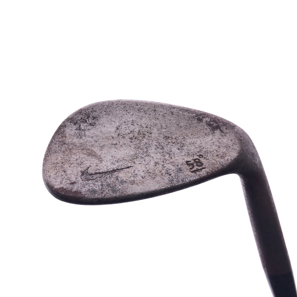 Used Nike Forged Raw Lob Wedge / 58.0 Degrees / Wedge Flex - Replay Golf 