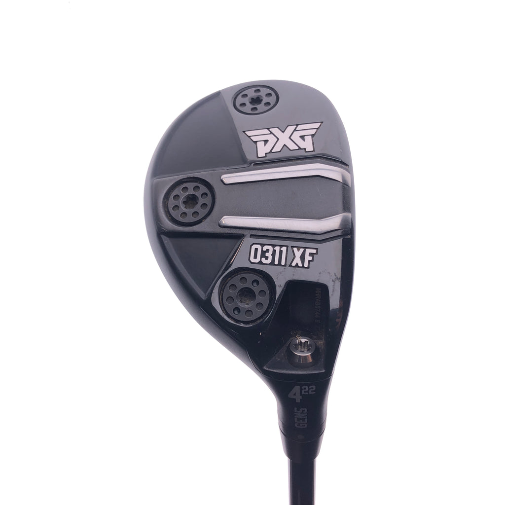 Used PXG 0311 XF GEN5 4 Hybrid / 22 Degrees / Stiff Flex Replay Golf