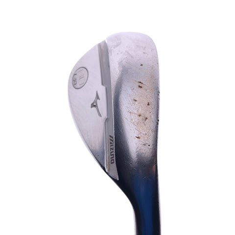 Used Mizuno S18 White Satin Lob Wedge / 60.0 Degrees / Regular Flex - Replay Golf 