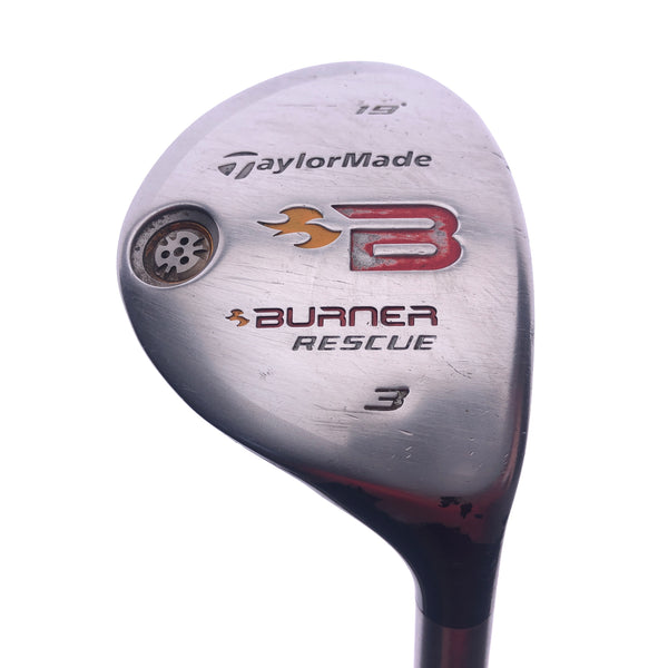 Used TaylorMade Burner Rescue 2008 3 Hybrid / 19 Degrees / Soft Regular Flex - Replay Golf 
