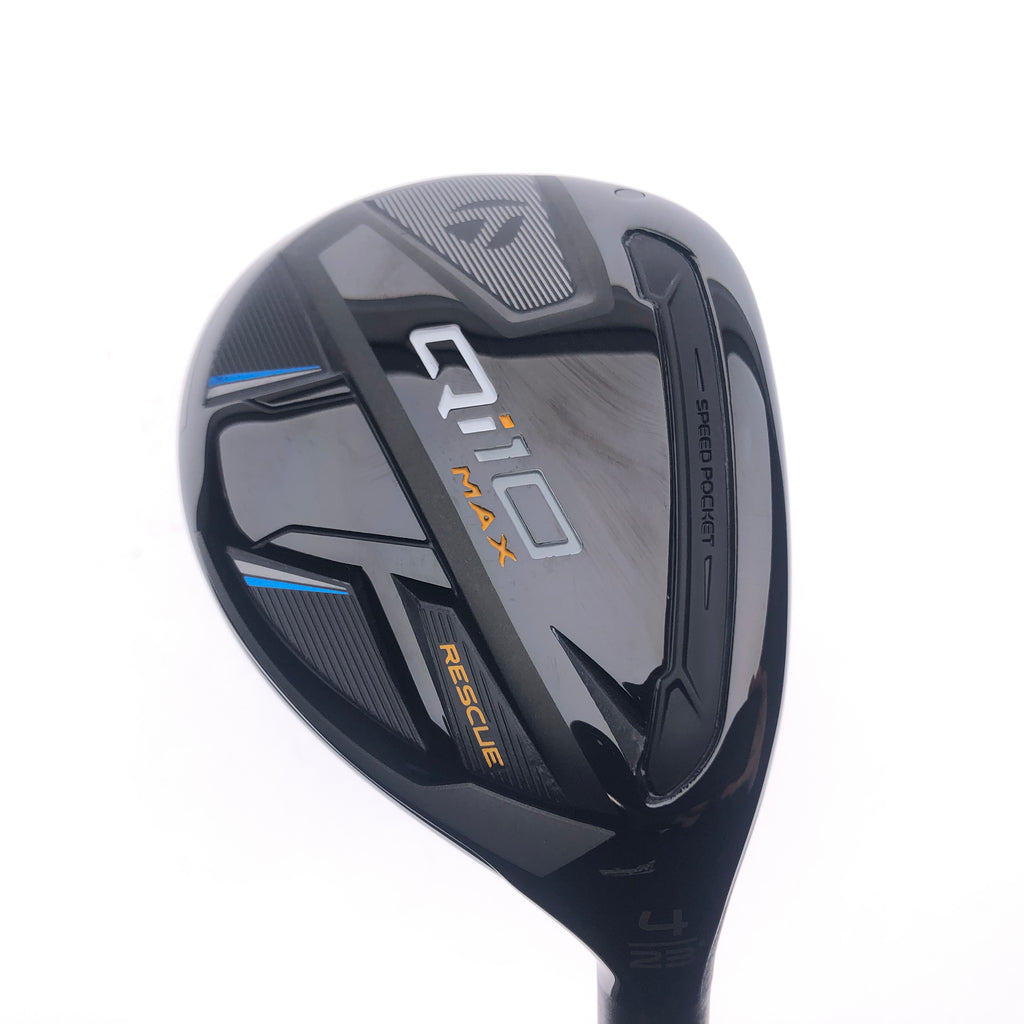 Used TaylorMade Qi10 Max 4 Hybrid / 23 Degrees / Regular Flex - Replay Golf 